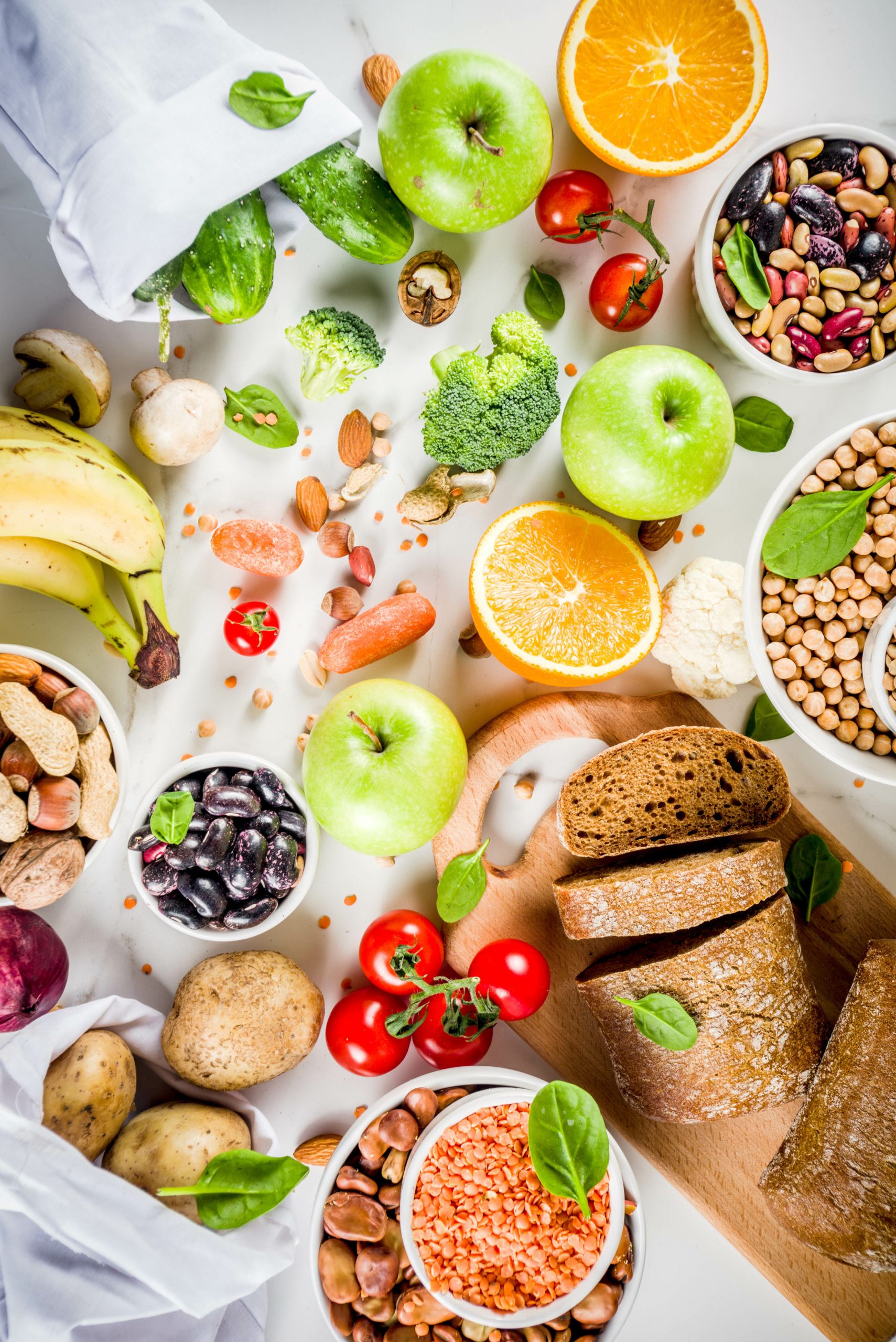 Good carbohydrate fiber rich food